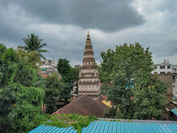 istock Ram Temple in Tulshibaug , Pune. Old temple with trees all around. 1343996064