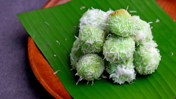 istock Klepon is a traditional Indonesian snack 1343997326