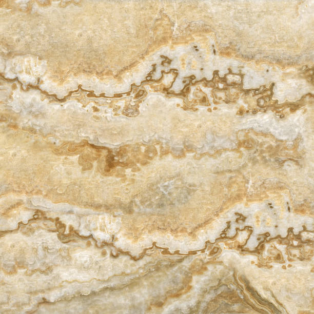 istock Real natural marble stone beige and surface background 1344015244
