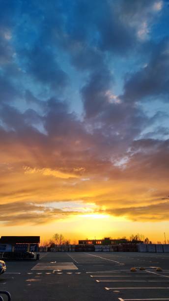 istock Spilled paints across the sky 1344022818
