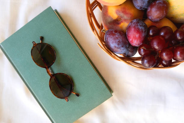 istock Picnic Basket, Book and Sunglasses 1344024060