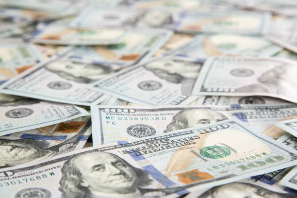 istock Dollar Banknotes, US paper currency 1344027506