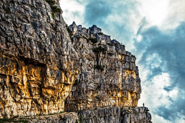 istock 52 Galleries first world war trail path on Pasubio Mountain, Veneto 1344034280