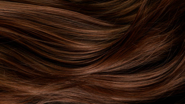 istock Beautiful healthy long smooth flowing brown hair. 1344034399