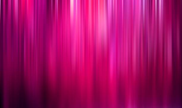 Gradient vertical blurry pink lines background motion blur stripes abstract waterfall banner