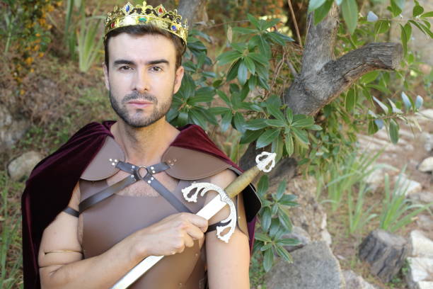 istock Classic king with good looks 1344038219