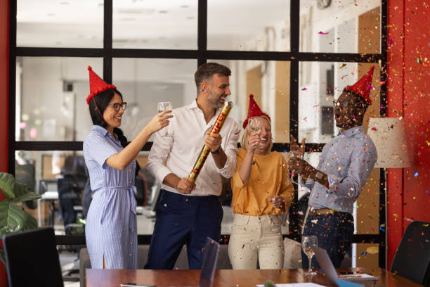 istock New year's eve office party 1344042033