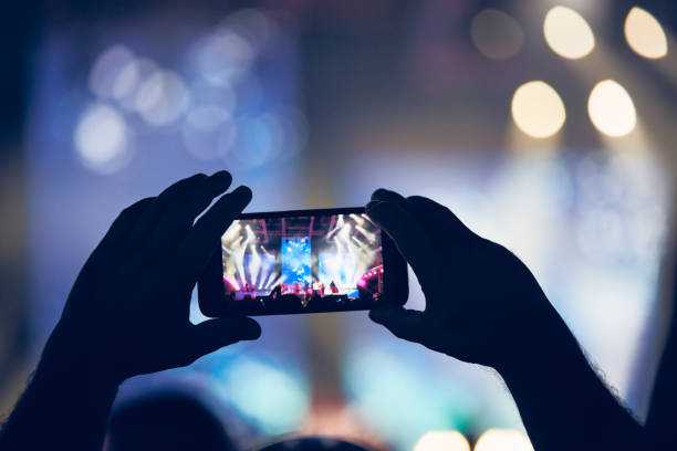 Free Stock Photo of Smartphone capturing concert stage | Download Free ...