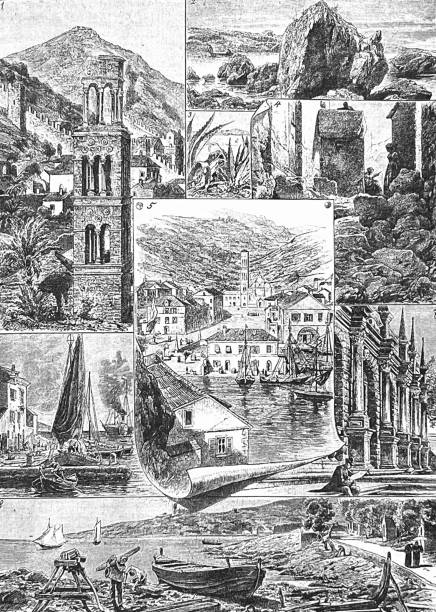 istock Hvar, Croatia, collage of images 1344047890