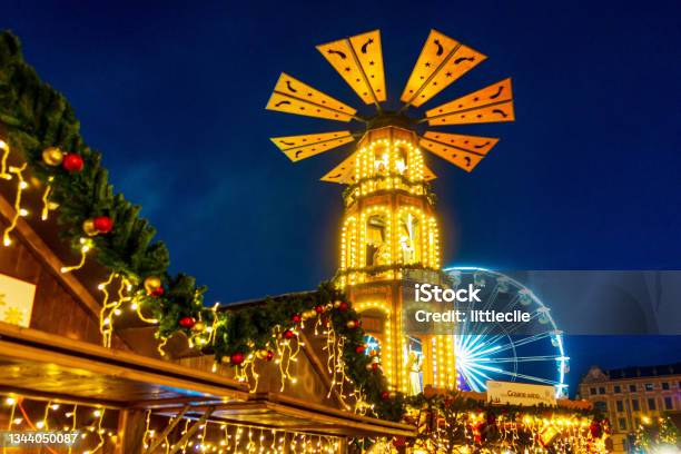 Poznan Poland December 15 2019 Poznan Christmas Market Poland Stock Photo - Download Image Now