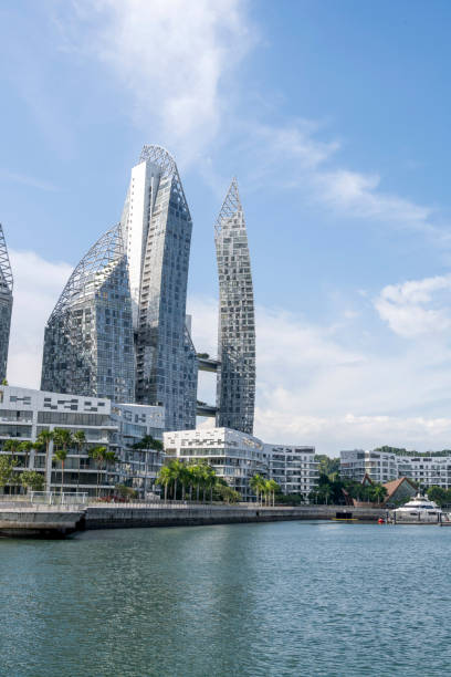 istock Singapore City waterfront skyline at Keppel Bay 1344051053
