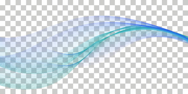 Wave swoosh, blue and teal color flow. Wavy swirl, sea water or air wind design, isolated on transparent background. Vector illustration Wave swoosh, blue and teal color flow. Wavy swirl, sea water or air wind design, isolated on transparent background. Vector illustration wind stock illustrations