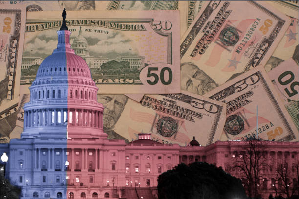 istock Partisan politics - National Debt 1344081837