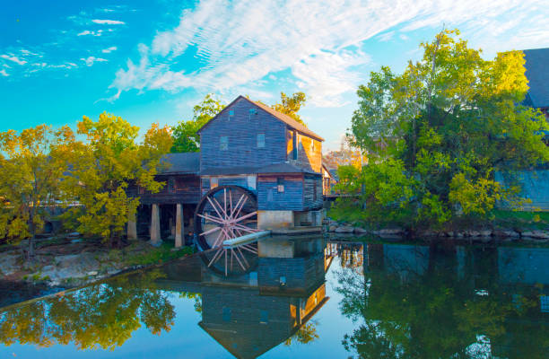 istock Mill-Grist Mill on the Piigeon Forge River-built 1830-Piigeon Forge TN 1344083877