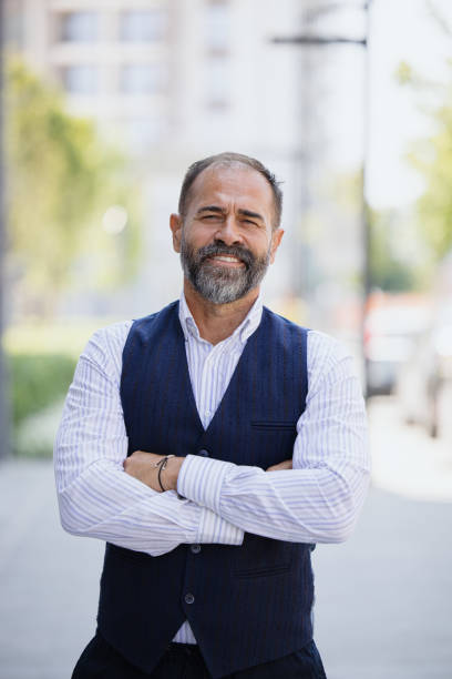 istock Portrait of a smiling businessman 1344084251