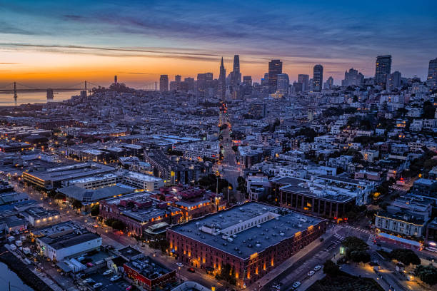 istock Aerial  Dramatic San Francisco Skyline 1344107814