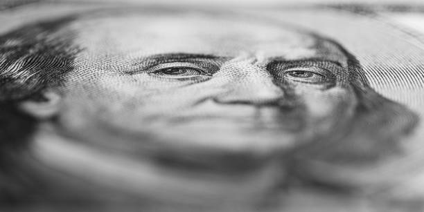 istock fragment of old 100 dollar banknote for design purpose 1344111420