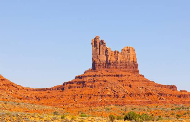 istock Rock Up Cropping In Monument Valley, Utah 1344112941