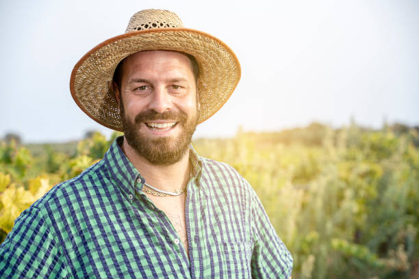 istock happy farmer sustainable lifestyle 1344116417