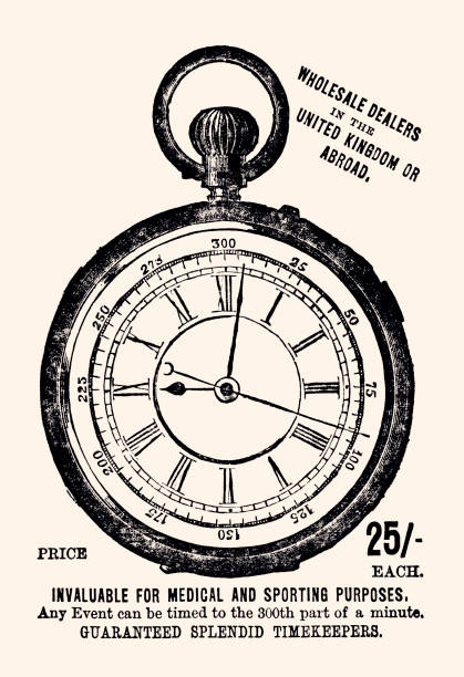 illustrations, cliparts, dessins animés et icônes de montre de poche antique (haute résolution avec beaucoup de détails) - clock clock hand antique clock face