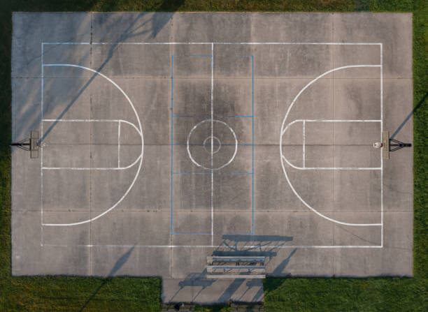 istock Community Basketball Court 1344125250