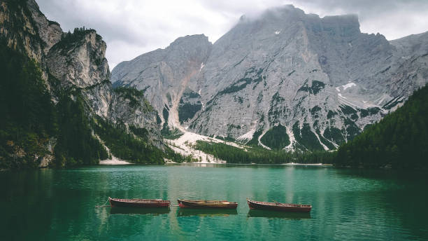 istock Lake Braies - Italy 1344132151