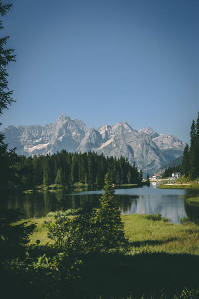istock Mizurina lake - Italy 1344136912
