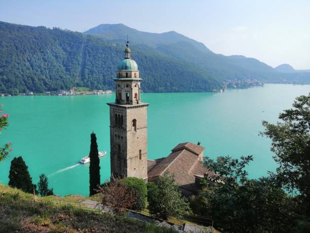 istock Lugano Lake - Morcote 1344144722