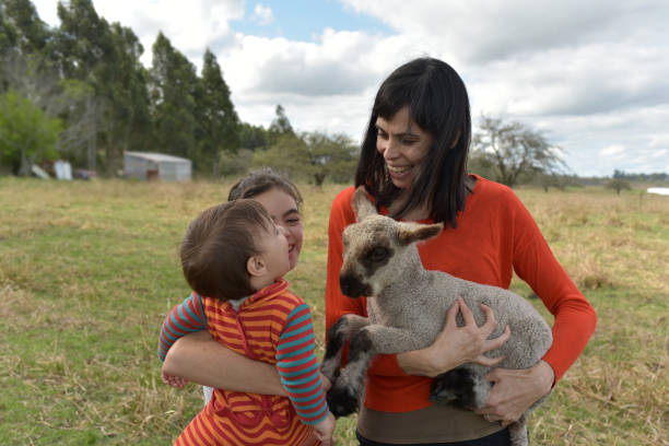 istock mother and children enjoying nature 1344147862