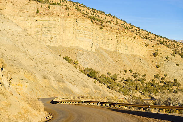 istock Scenic Hills and Dirt Road in the Mountains 134416094