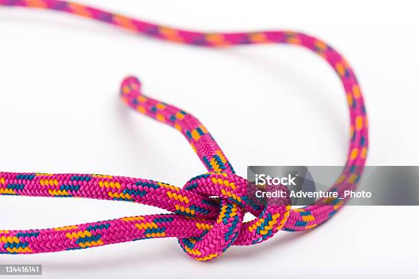 Sheet Bend Knoten Stockfoto und mehr Bilder von Bunt - Farbton - Bunt - Farbton, Extreme Nahaufnahme, Farbbild