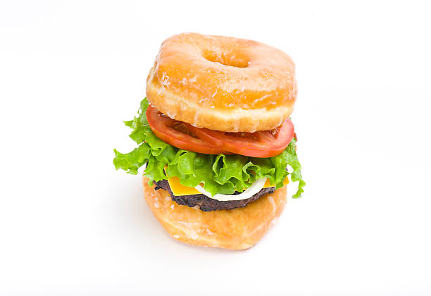 istock Doughnut Cheeseburger Junk Food 134416225
