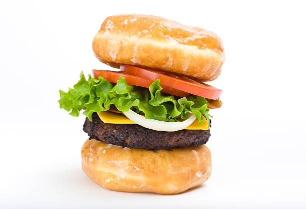 istock Doughnut Cheeseburger Junk Food 134416230