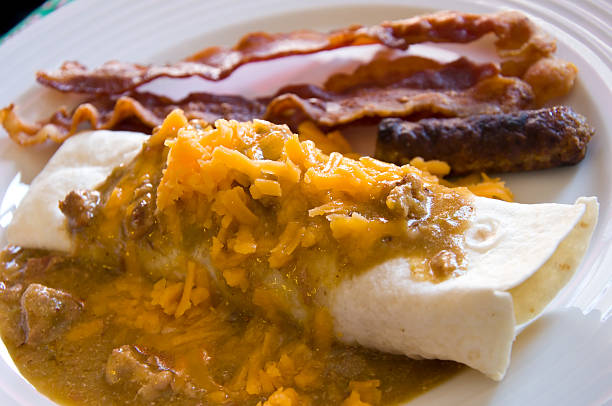 istock Unhealthy Greasy Burrito Breakfast 134416412