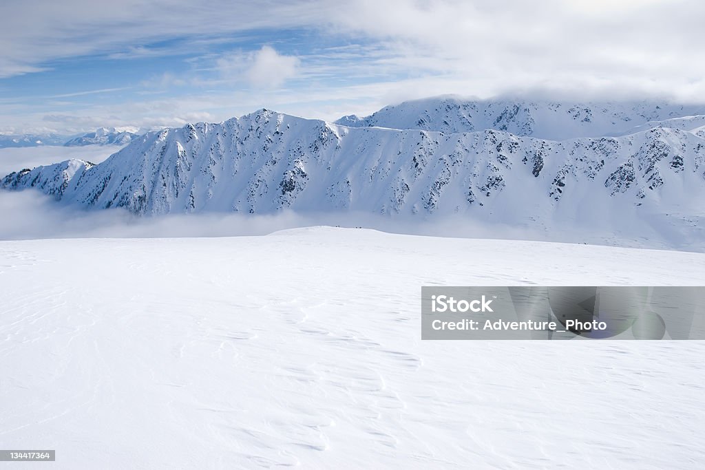 Montanhas Selkirk nas Montanhas Rochosas Canadianas - Royalty-free Ao Ar Livre Foto de stock