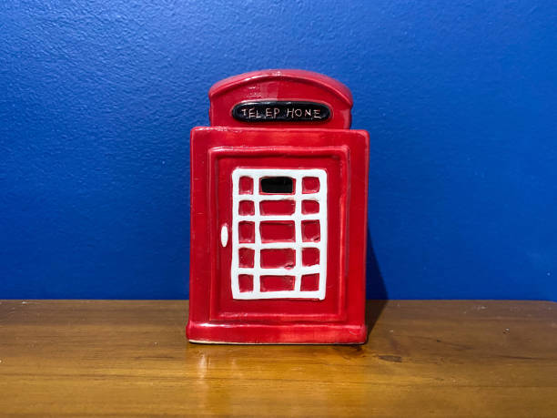 istock Miniature of Telephone Booth 1344192529