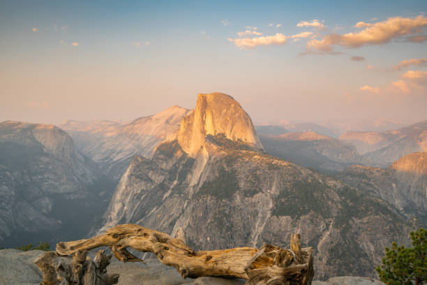 빙하 포인트 - yosemite national park 뉴스 사진 이미지