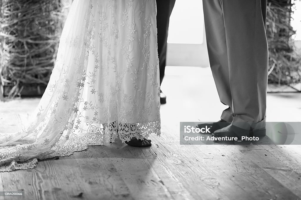 Compromiso tiempo en la ceremonia de boda - Foto de stock de Amor - Sentimiento libre de derechos