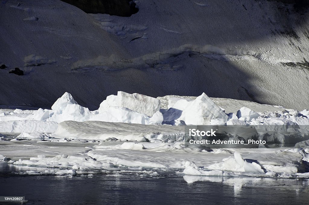 Icebergue Lago Parque nacional do glaciar Montana - Royalty-free Ao Ar Livre Foto de stock