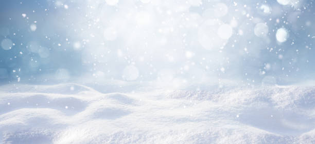 istock Winter snow background with snowdrifts. 1344209054