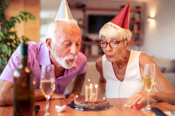 istock Senior couple at home 1344211113