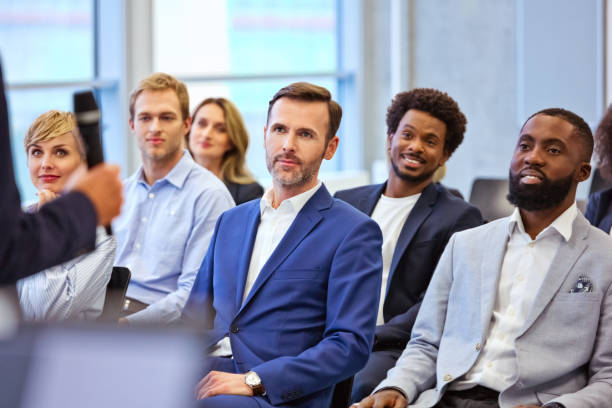 istock Audience during business seminar 1344214679