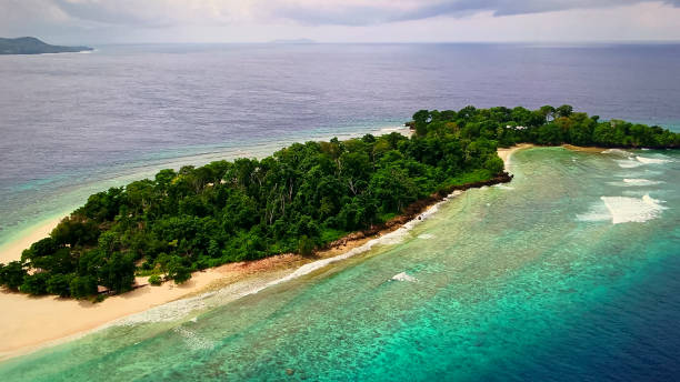 istock Aerial view of Manado 1344226304