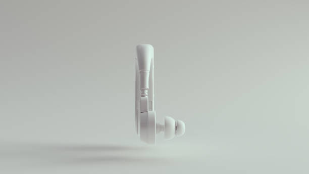 istock White Hearing Aid Medical Disability System Technology Equipment with White Background 1344231039