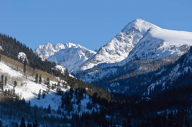 istock Rocky Mountain Vista Winter Summit View Colorado 134423435