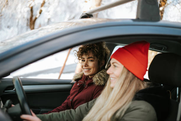 istock Two female friends enjoying their weekend getaway 1344236715