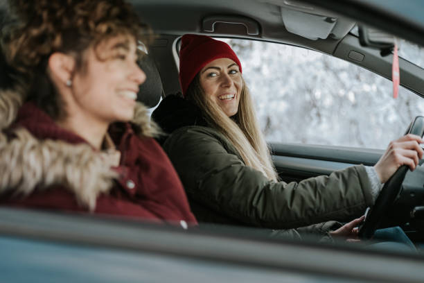 istock Two female friends enjoying their weekend getaway 1344236776