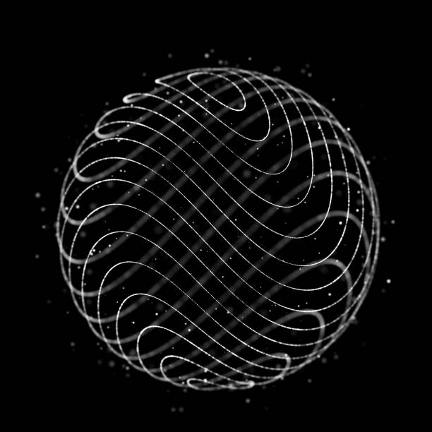 istock Futuristic sphere of particles and lines. Network connection big data. Abstract technology background. 3d rendering. 1344237674
