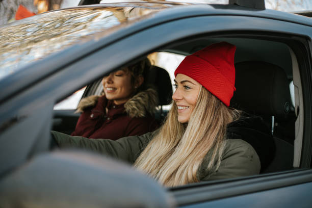 istock Two female friends enjoying their weekend getaway 1344237715