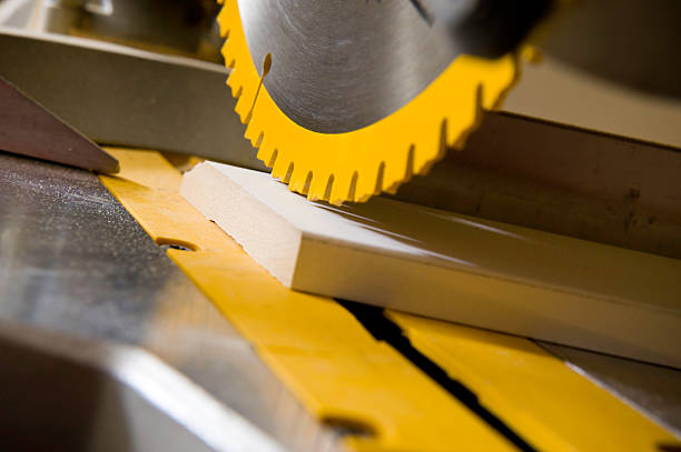 istock Circular Electric Saw Blade Ready to Cut 134423980